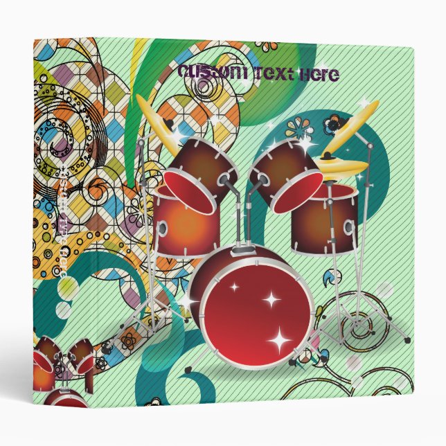 Drum Kit Binder (Front/Spine)