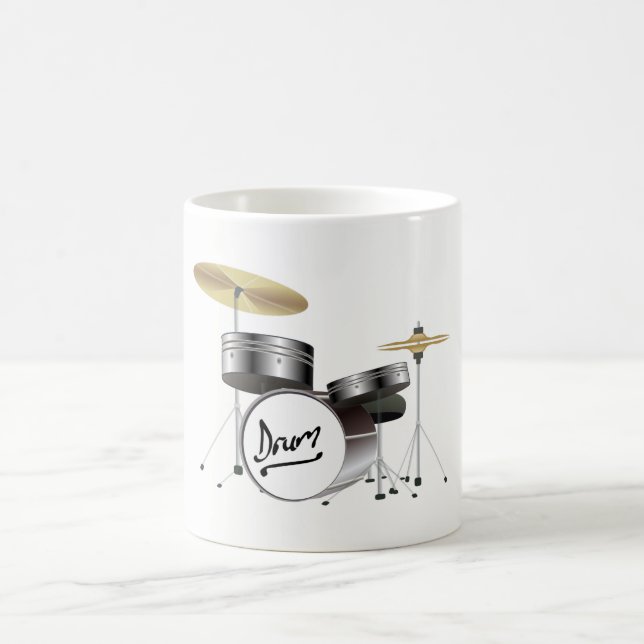 Drum Kit Coffee Mug (Center)