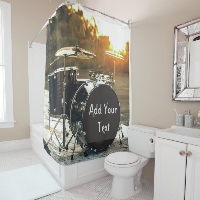 Drum Kit Drummer Rock  Personalize Customize (In Situ)