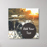 Drum Kit Drummer Rock  Personalize Customize