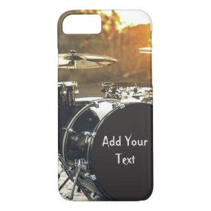 Drum Kit Drummer Rock  Personalize Customize Case-Mate iPhone Case