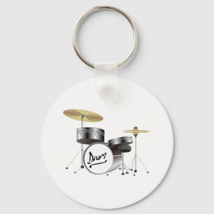 Drum Kit Keychain