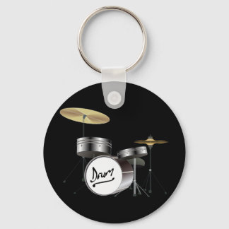 drum kit keychain