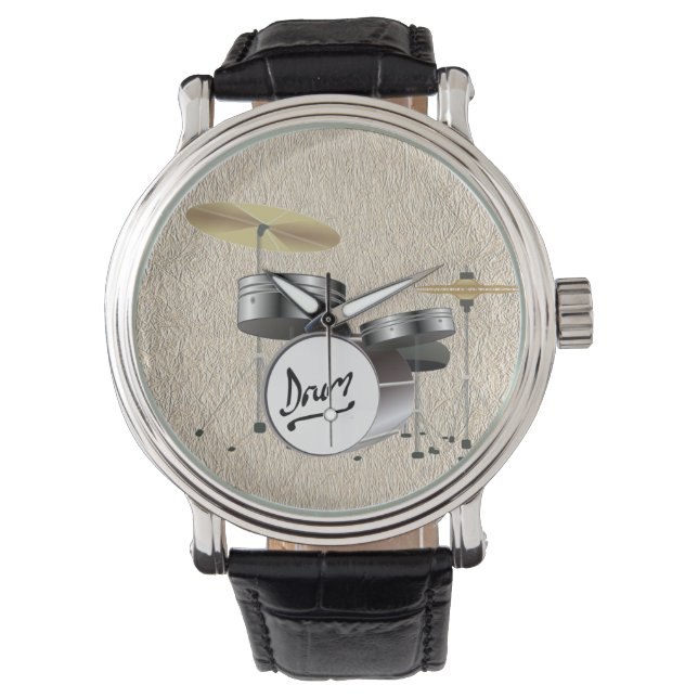 Drum kit - men's watch (Front)