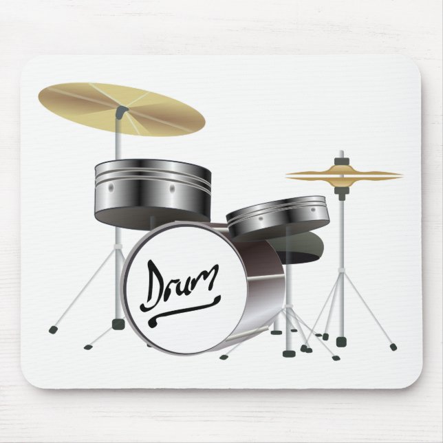 Drum Kit Mouse Pad (Front)