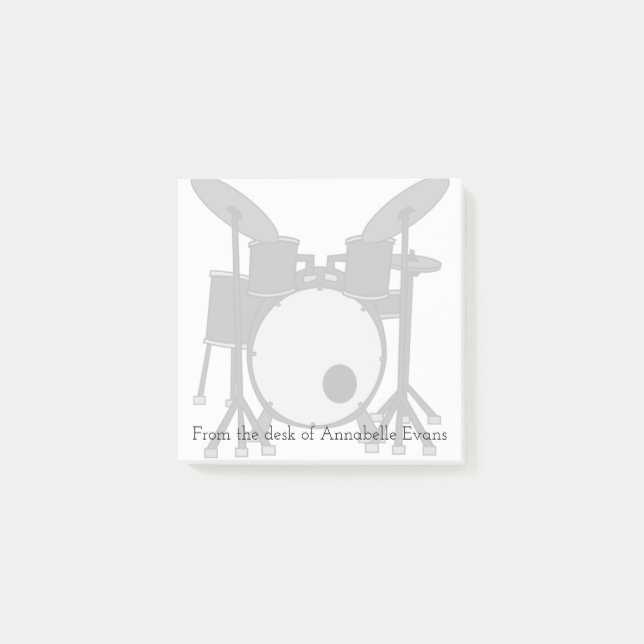 Drum Kit Post-it Notes (Front)