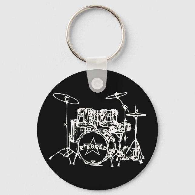 Drum Kit Special Keychain (Front)