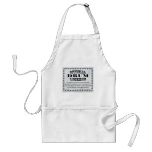 Drum License Standard Apron