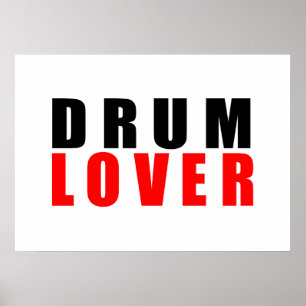 Drum lover poster