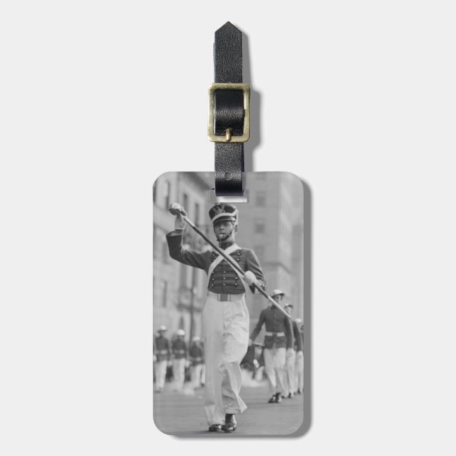 Drum Major Luggage Tag (Front Vertical)