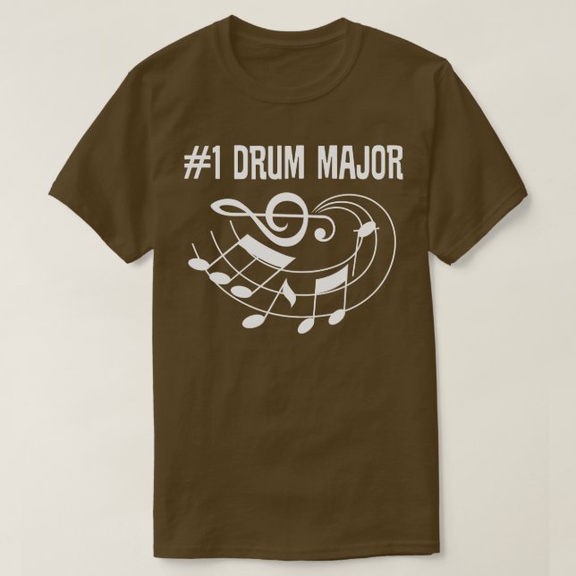 Drum Major Marching Quote T-Shirt (Design Front)
