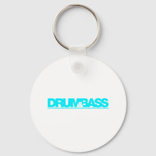 Drum N Bass - DJ Disc Jockey Vinyl Music Keychain