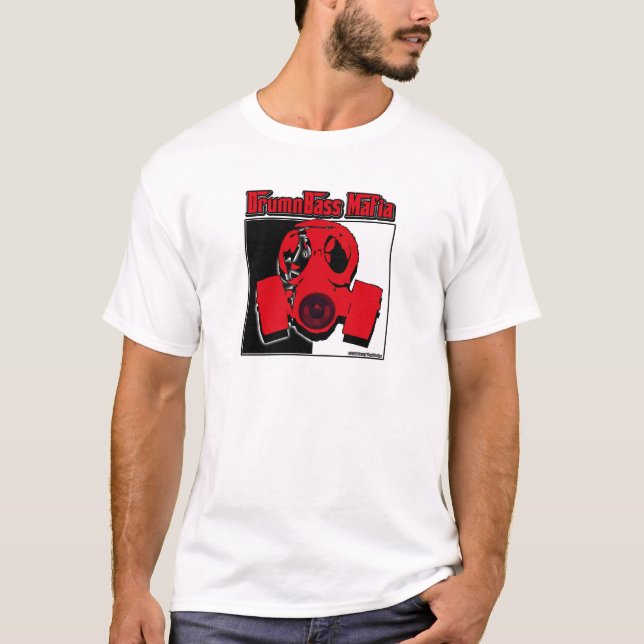 DRUM n BASS music Mafia drum and bass T-Shirt (Front)