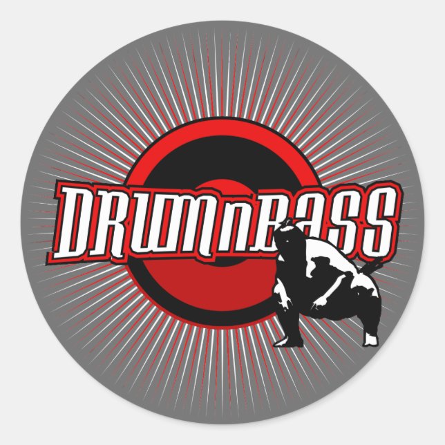 Drum n Bass Sticker Pack (Front)