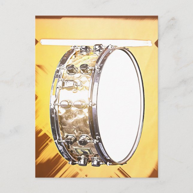 Drum or Drummer Postcard (Front)
