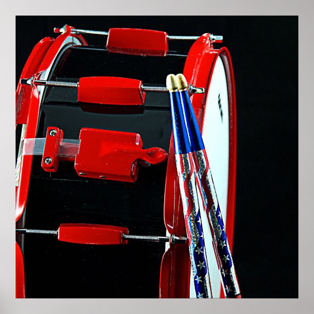 Drum or Drummer Poster (Front)