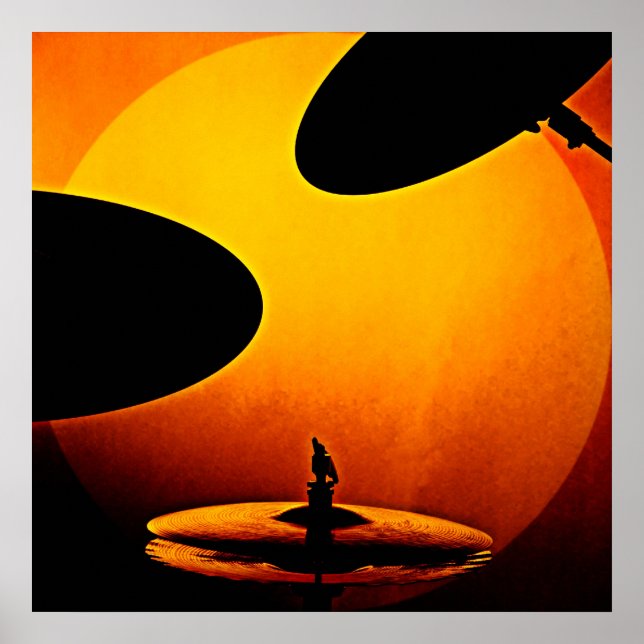 Drum or Drummer Poster (Front)