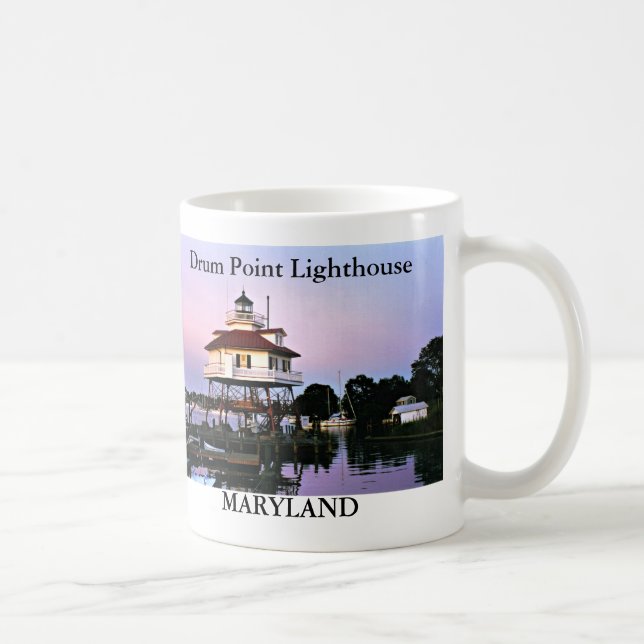 Drum Point Lighthouse, Maryland Mug (Right)