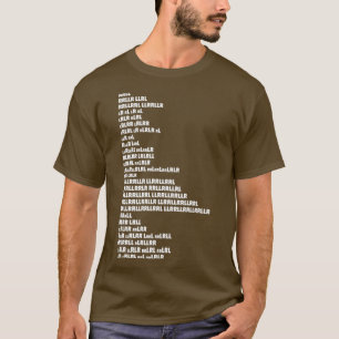 Drum Rudiments Drummer Drums  T-Shirt