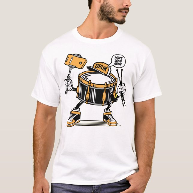 Drum selfie T-Shirt (Front)