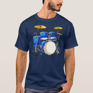 Drum Set Drums Drummer Rock T-Shirt