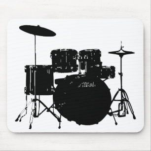 Drum Set Mouse Pad