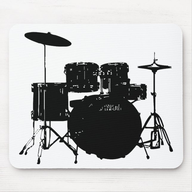 Drum Set Mouse Pad (Front)