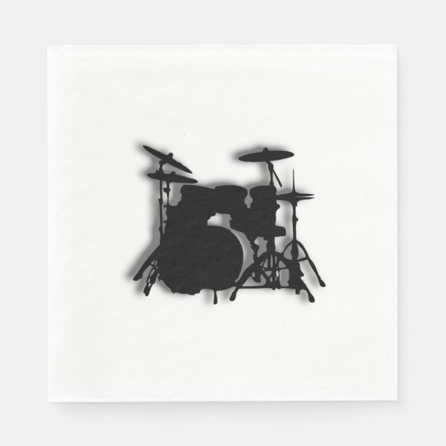Drum Set Napkin (Front)