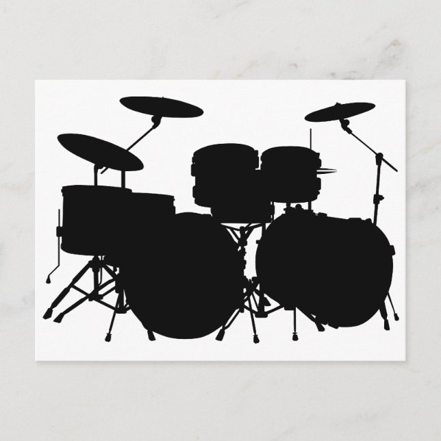 Drum Set Postcard (Front)