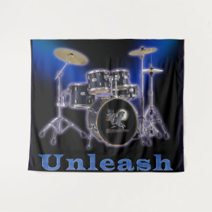 Drum set  tapestry