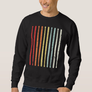 Drum Stick For Drummer Boys Girls Drum Player Sweatshirt