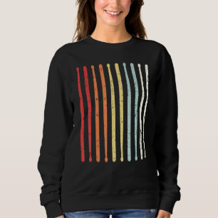 Drum Stick For Drummer Boys Girls Drum Player Sweatshirt