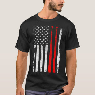 Drum sticks on a vintage American  for Drummers  T-Shirt