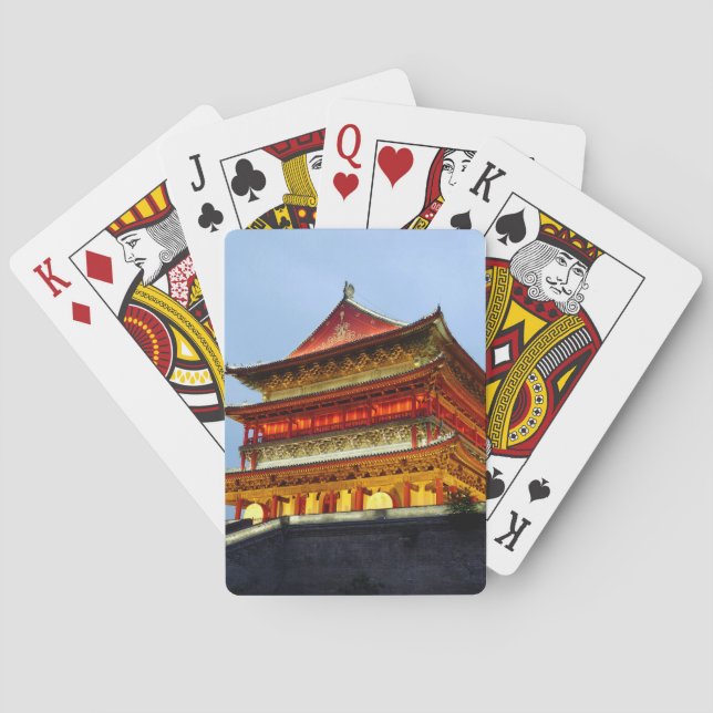 Drum Tower of Xi'An Playing Cards (Back)