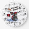 Drum - Without Music Life Would B Flat Wall Clock