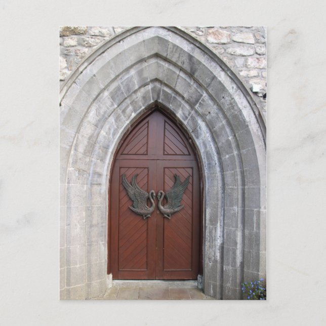 Drumcliffe Doors Postcard (Front)
