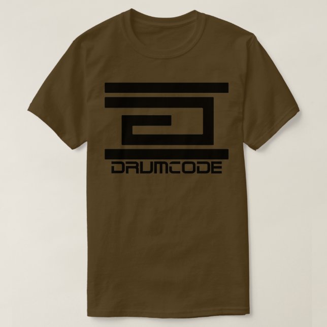 Drumcode Black Vesion T-Shirt (Design Front)