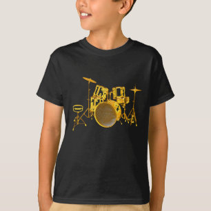 Drumkit - Yellow T-Shirt