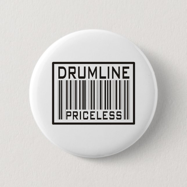 Drumline Priceless 2 Inch Round Button (Front)