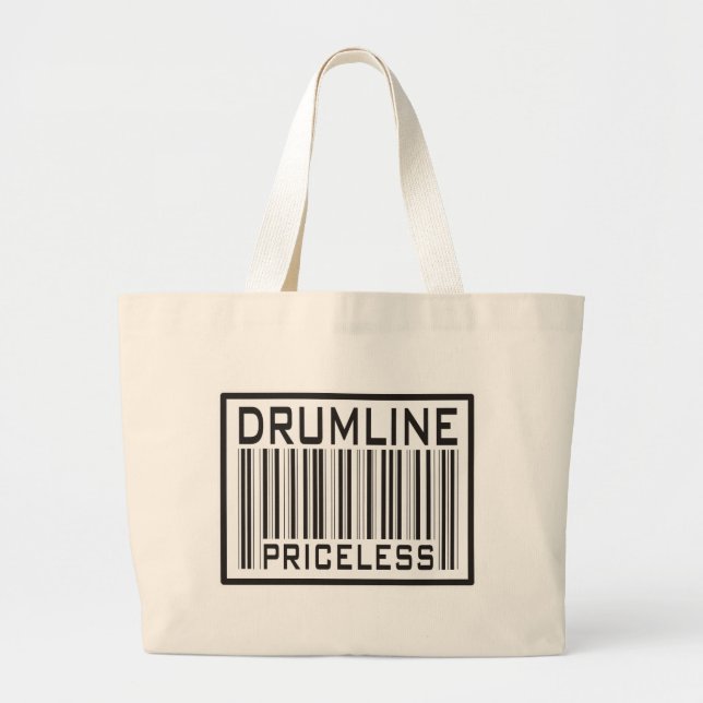 Drumline Priceless Large Tote Bag (Front)