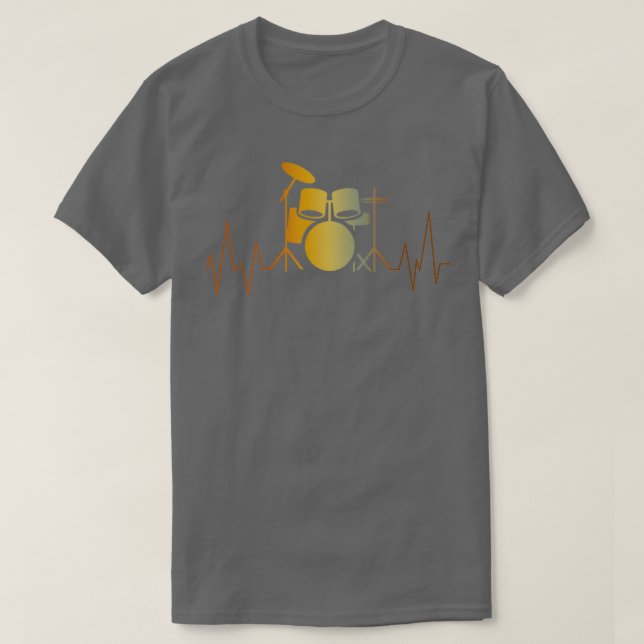 Drummer 28  T-Shirt (Design Front)