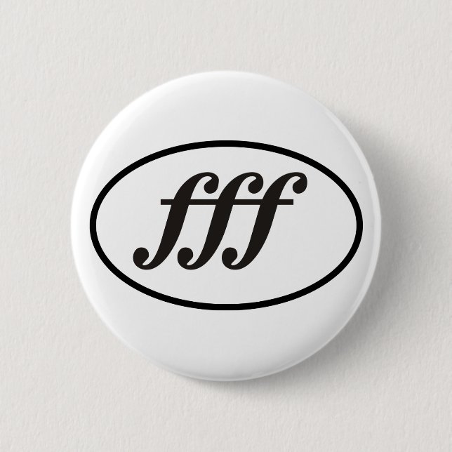 Drummer  2 inch round button (Front)