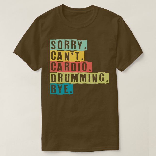 Drummer 3 T-Shirt (Design Front)