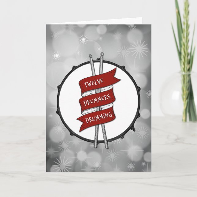 Drummer Boy Christmas Snare Drum Holiday Musician (Front)