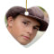 Drummer Boys Personalized Christmas Photo Ornament