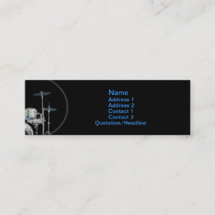 Drummer Business Card