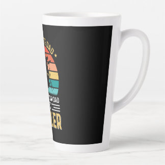 Drummer Dad Latte Mug