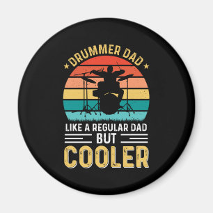 Drummer Dad Magnet