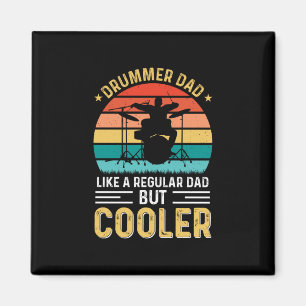 Drummer Dad Magnet