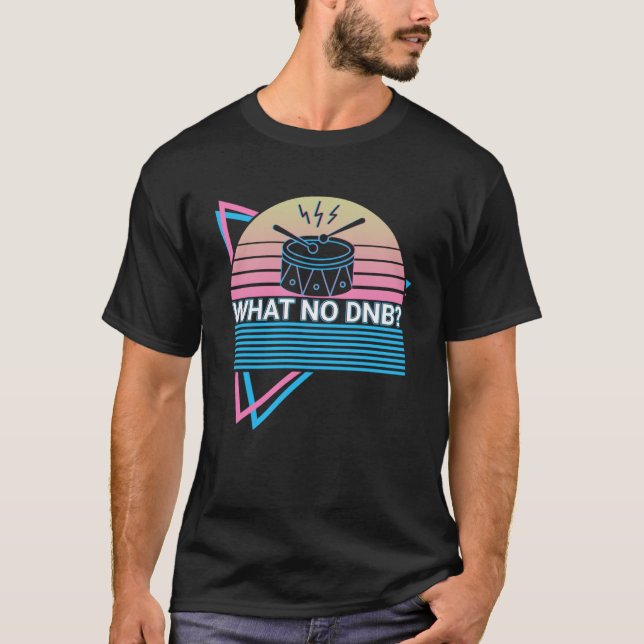 Drummer Drum Retro What No Dnb Pullover Hood (Devant)